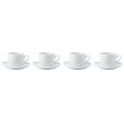 Kaffeetasse 4er Set 18 cl