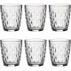 Harvey Mosaic Trinkglas 6er Set 34 cl, Klar