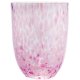 Confetti Tumbler Trinkglas 25 cl, Rosa/Lila