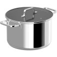 Topf mit Deckel 6, 6 L/24 Cm