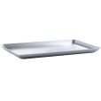 Tablett 25 cm, Stahl, rostfrei
