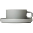 Teetasse mit Untertasse 2er Set. 17 cl