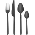 Besteckset 16er Set, Schwarz