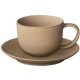 BLOOMUS KUMI Espressotasse mit Untertasse 2er Set. 19 cl, Fungi