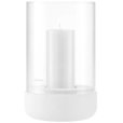 Laterne H20 cm, Lily White