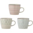 Becher mit Henkel 3er Set 38 cl