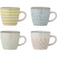 Tasse mit Henkel 4er Set 28 cl