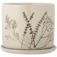 Blumentopf H18 cm, Natur