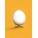 The Egg Poster 70x100 cm, Gelb