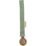 Schnullerkette mit Klettverschluss 22 cm, Tender Green