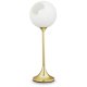 Ballroom Tischleuchte H59 cm, White Snow/Gold