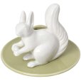 Eichhörnchen Kerzenhalter H6,7 cm, Eichhörnchen