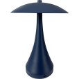 Akku-Tischleuchte LED H23,5 cm, Indigo
