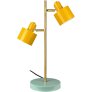 mit 2 Armen H41,7 cm, Curry/T�rkis