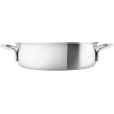 Multi Schmorpfanne 24 cm, Geb&uuml;rsteter Stahl