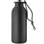 Thermoflasche 0,5 L, Schwarz
