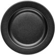 Teller 19 cm, Schwarz