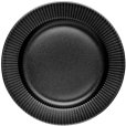 Teller 22 cm, Schwarz