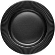 Teller 25 cm, Schwarz