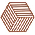 Hexagon Untersetzer, Terracotta