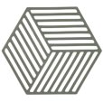 Hexagon Untersetzer, Olive Taupe