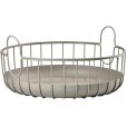 Korb Ø38 cm, Taupe