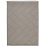Damast Tischdecke Ø180 cm, Taupe