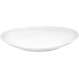 Ovaler Steakteller 29,5 cm, Weiß
