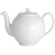 Plissé Teekanne 0,5 L, Weiß