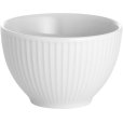 Plissé Zuckerschale Ø9 cm, Weiß