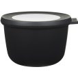 Schale mit Deckel 500 ml, Schwarz