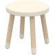 Der Hocker H30 cm, Creme