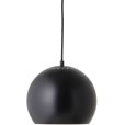 Pendelleuchte inkl. Baldachin &Oslash;25 cm, Matt Schwarz