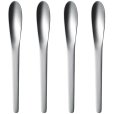 Kaffeelöffel 4er Set, Stahl Matt