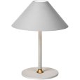 Akku-Tischleuchte LED H19 cm, Hellgrau
