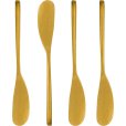 Streichmesser 4er Set, Antikes Goldfinish