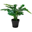 Künstliche Monstera H45 cm, Grün
