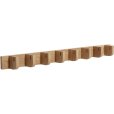 Wandgarderobe mit 8 Wandhaken 96 cm