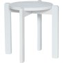Hübsch Always Hocker H42 cm, Hellgrau