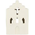 Lyshus-Kirche H19,2 cm, Creme