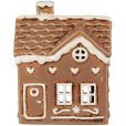 Leuchtturm-Lebkuchen-Quadrat-Tür H14 cm
