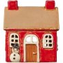 Kerzenhaus Stillenat, Rot/Schneemann