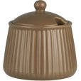 Zuckerdose &Oslash;9,3 cm, Haselnuss