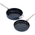 Non-stick Sauterpfanne mit Klappbarem Griff 2er Set