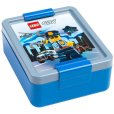 Brotdose City 1 L, Grau/Blau