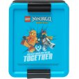 Brotdose Ninjago 1 L, Blau/Schwarz