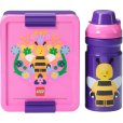 Bee 2er Set 1,7 L/390 ml, Lila/Rosa
