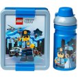 Brotdose-Set 1 L/390 m, Grau/Blau