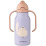 Wasserflasche 250 ml, Cat/Warm Lilac