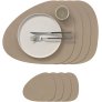 Recycled Leder Geschenkset 37x44 cm, Nupo Clay Brown